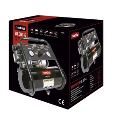 COMPRESOR PORTATIL SILENCIOSO 1HP 230V