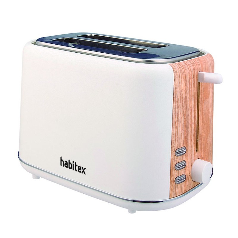 TOSTADOR 2 RANURAS BLANCO HABITEX