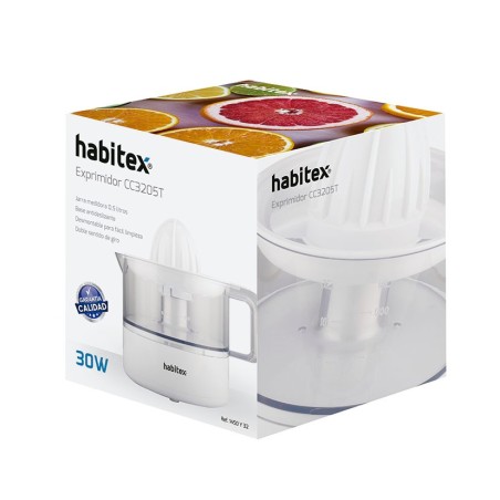 EXPRIMIDOR CC3205T. 30W. 0,5L. HABITEX