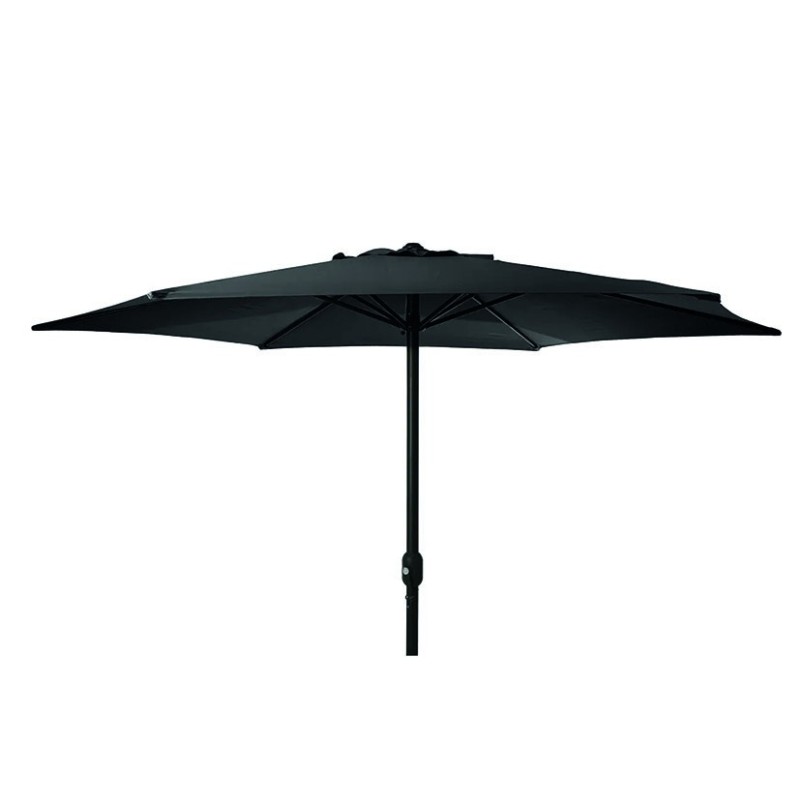 PARASOL ALUMINIO Ø 300CM PRAGA ANTRACITA
