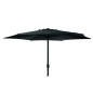 PARASOL ALUMINIO Ø 300CM PRAGA ANTRACITA