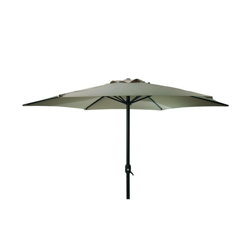 PARASOL ALUMINIO Ø 300CM PRAGA MARRÓN