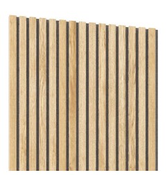 PANEL ACÚSTICO MADERA ROBLE CLARO 60X240X1,8CM