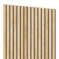 PANEL ACÚSTICO MADERA ROBLE CLARO 60X240X1,8CM PANEL ACÚSTICO MADERA ROBLE CLARO 60X240X1,8CM