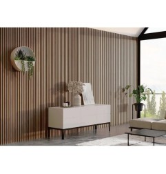 PANEL MADERA EPS ROBLE NATURAL 50X120X2,5CM