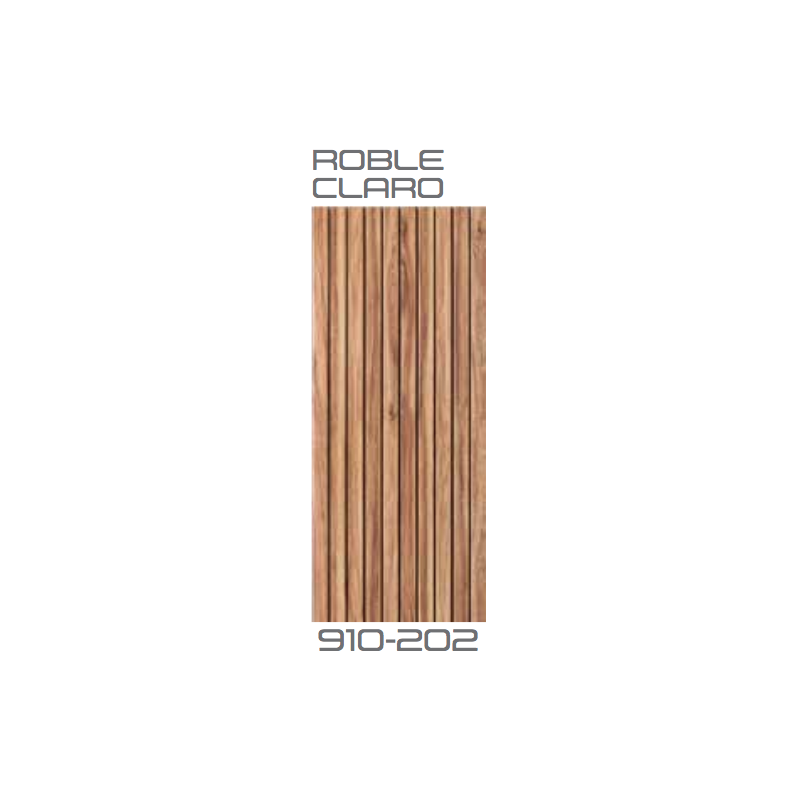 PANEL MADERA EPS ROBLE CLARO 50X120X2,5CM