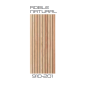 PANEL MADERA EPS ROBLE NATURAL 50X120X2,5CM