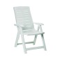SILLÓN MULTIPOSICIÓN RESINA BLANCO