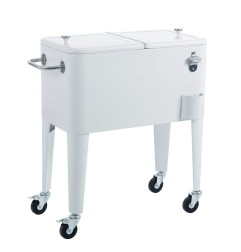 NEVERA VINTAGE CON RUEDAS ALASKA 56L