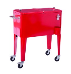 NEVERA VINTAGE CON RUEDAS ALASKA 56L