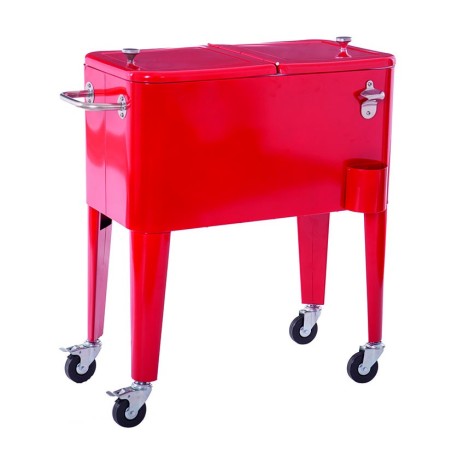 NEVERA VINTAGE CON RUEDAS ALASKA 56L