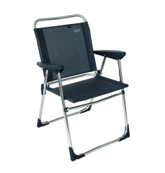 SILLA CRESPO ALUMINIO 219 GRIS OSCURO