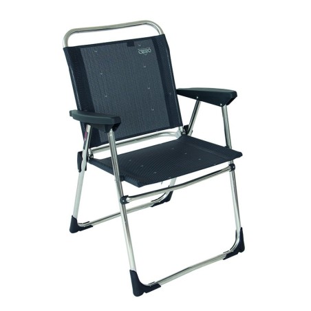 SILLA CRESPO ALUMINIO 219 GRIS OSCURO