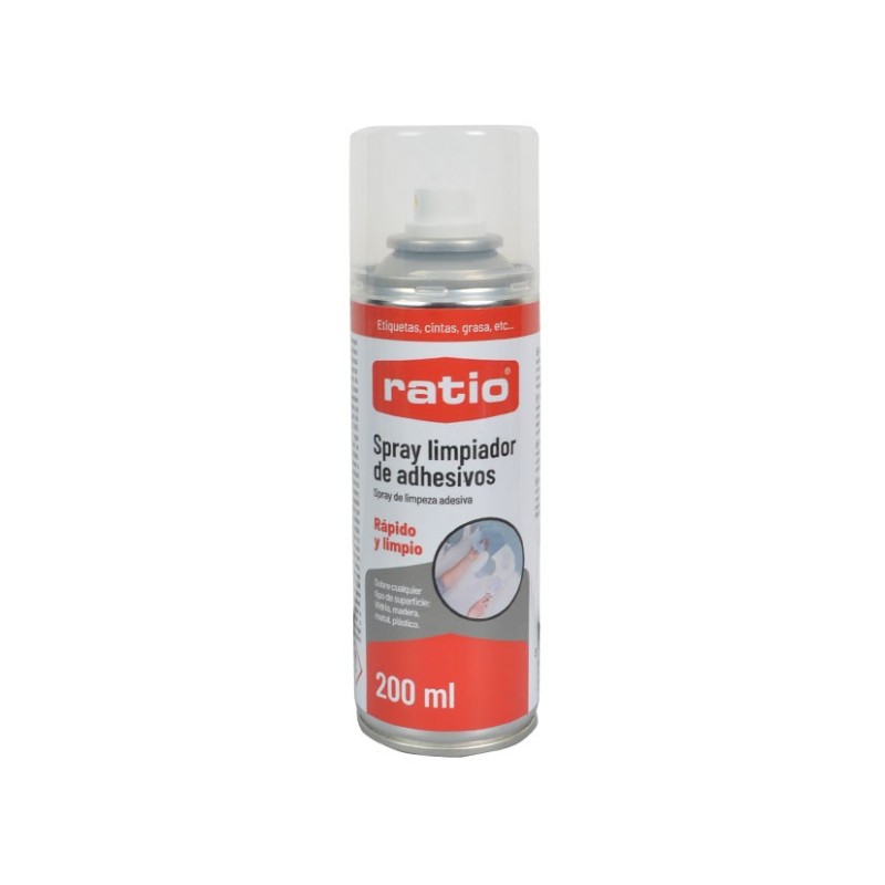 LIMPIADOR ADHESIVO SPRAY 200 ML RATIO