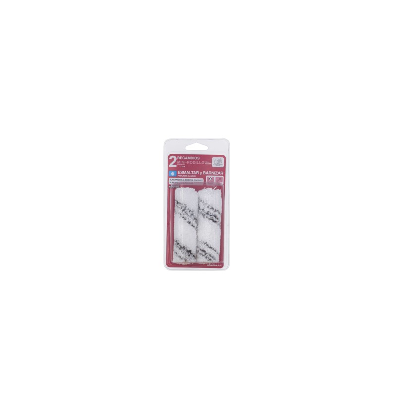 2 RECAMBIOS ESMALTAR BARNIZAR AL AGUA 11CM