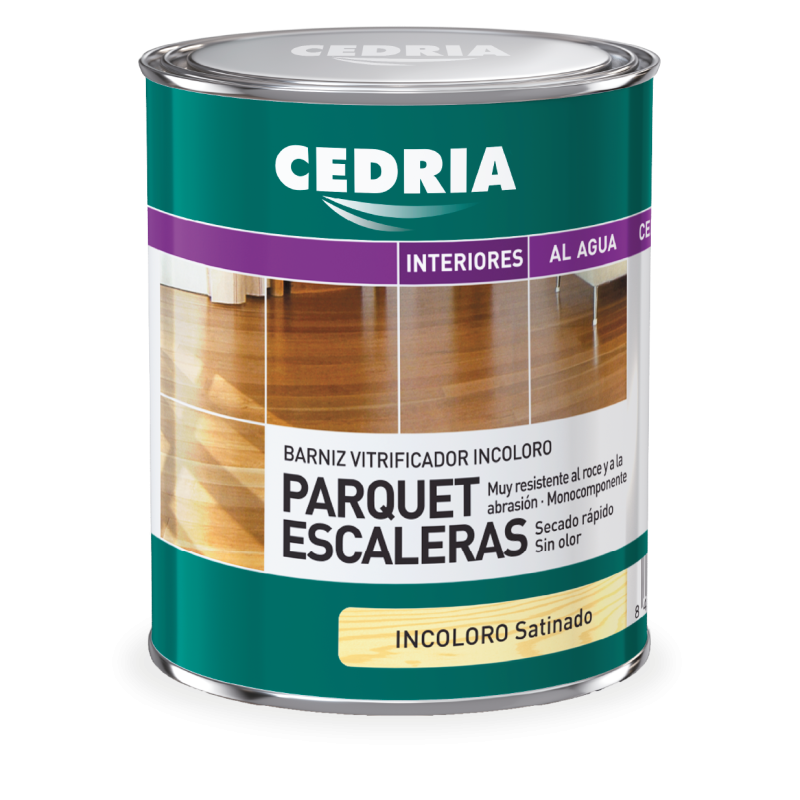CEDRIA BARNIZ PARQUET ESCALERAS CEDRIA BARNIZ PARQUET ESCALERAS