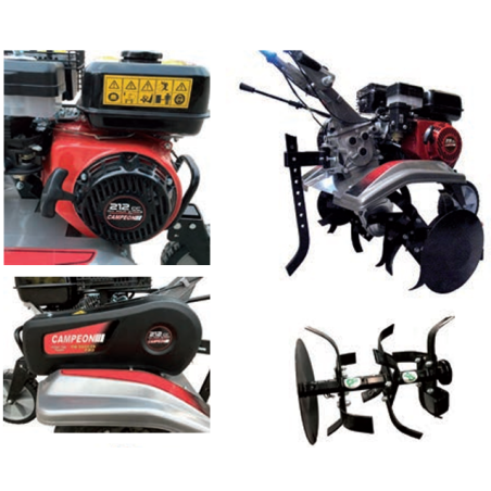 MOTOAZADA CAMPEÓN TM-500G2R PRO 8401R2PRO