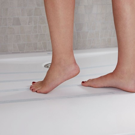 CINTA ANTIDESLIZANTE BAÑO 25MMX5M TRANSPARENTE