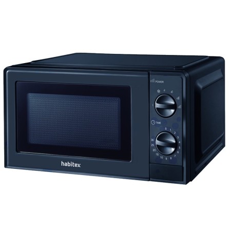 MICROONDAS 20L 700W NEGRO HABITEX