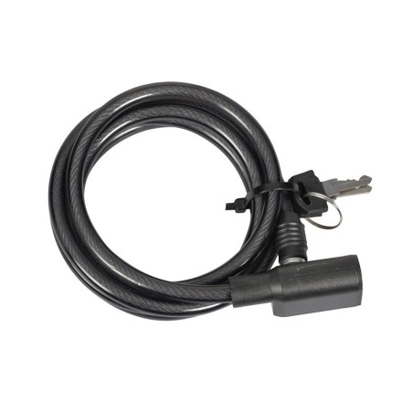 CANDADO CABLE ESPIRAL LLAVE EHL 8MM