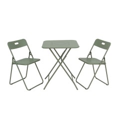 CONJUNTO MESA + 2 SILLAS AGATA