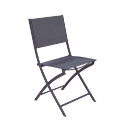 SILLA PLEGABLE ACERO/TEXTILENE PARMA