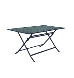 MESA ACERO PLEGABLE GRAFITO AZÚA MODULA