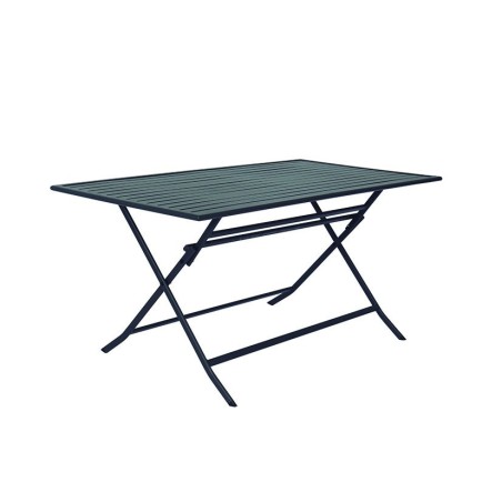 MESA ACERO PLEGABLE GRAFITO AZÚA MODULA