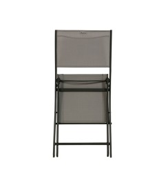 SILLA METÁLICA PLEGABLE GRAFITO AZÚA MODULA