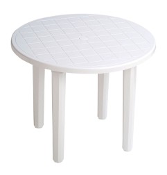 MESA REDONDA Ø 90CM BLANCA