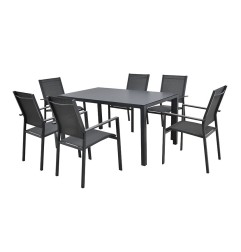 CONJUNTO COMEDOR TERRAZA 7 PIEZAS