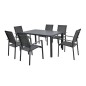 CONJUNTO COMEDOR TERRAZA 7 PIEZAS