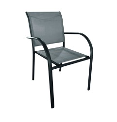 SILLA ALUMINIO TEXTILENE APILABLE VICTORIA