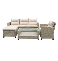 SET JARDÍN MORA ESQUINERO 3 PIEZAS