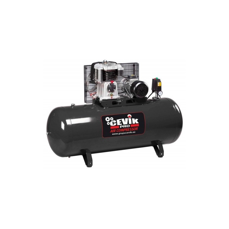 COMPRESOR CORREA CEVIK 270L 5,5HP TRIFASICO CA-PRO300-5.5TF
