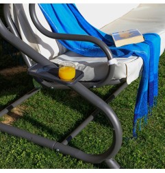 BALANCÍN CAMA 3 PLAZAS TOLDO POLIÉSTER