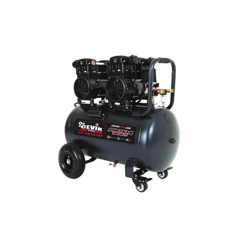 COMPRESOR SILENT 100L 4HP S/A CEVIK PRO CA-PRO104SILENT