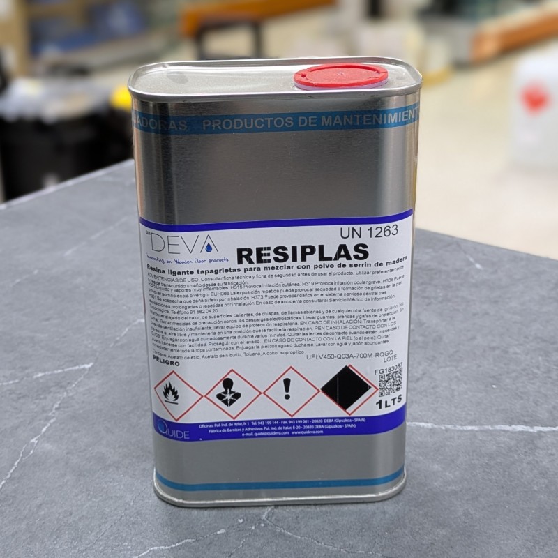 RESINA PARA MEZCLAR CON SERRÍN RESIPLAS 1L