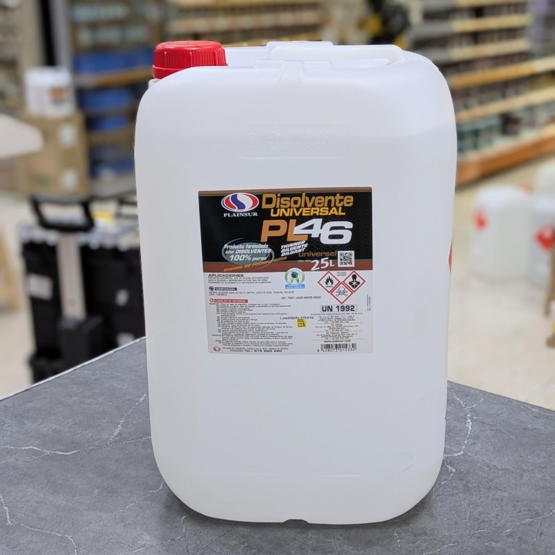 DISOLVENTE UNIVERSAL PL46 25L PLAINSUR