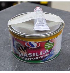 MASILLA CARROCERIA CON FIBRA VIDRIO 1,5KG