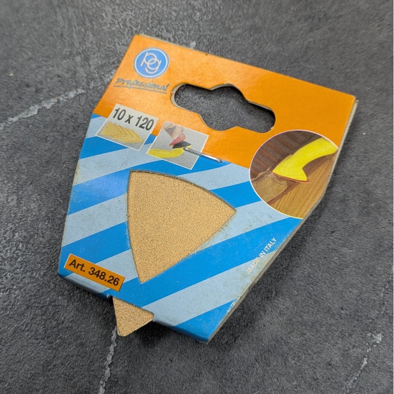 LIJA TRIANGULAR CON VELCRO PG 58MM 348.26