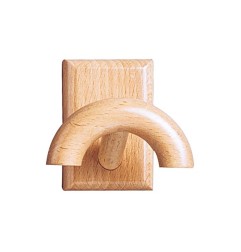 COLGADOR ADHESIVO MADERA HAYA