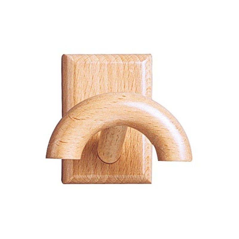 COLGADOR ADHESIVO MADERA HAYA
