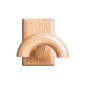 COLGADOR ADHESIVO MADERA HAYA