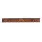 COLGADOR ADHESIVO MADERA SAPELLY 3 GANCHOS