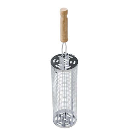 CESTA REDONDA PARRILLA BBQ MODELO AM28 8X20CM