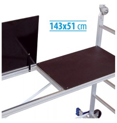 ANDAMIO ESCALERA PLEGABLE MULTIUSOS FAST 5