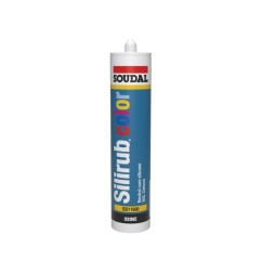 SILICONA SILIRUBCOLOR RAL 7016 300ML SOUDAL