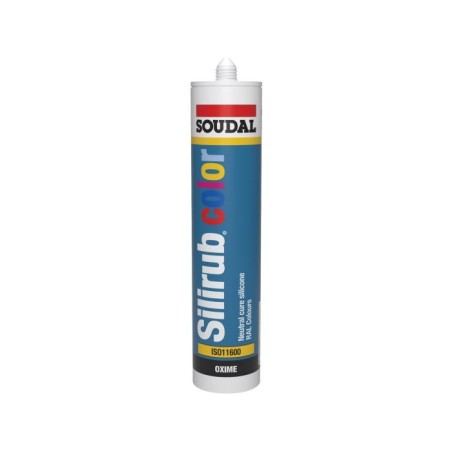 SILICONA SILIRUBCOLOR RAL 7016 300ML SOUDAL