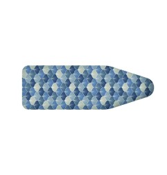 FUNDA ALGODON M 124X46CM COQUILLAGE BLUE